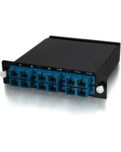 C2G Quiktron Q-Series 12-Strand MTP/MPO-SC Single-mode Module - 12 x SC, 1 x MTP - 13 Port(s) - 13 x RJ-11 - 12 x - 1 x MT Port(s)