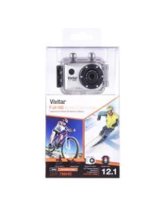 Vivitar ActionCam 12.1 Megapixel HD Digital Camera, Silver