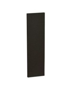 Azar Displays 1-Sided Pegboard Wall Panels, 60inH x 16-1/8inW x 7/8inD, Black, Pack Of 2 Panels