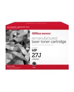 Office Depot Brand OD27EHY Remanufactured Extended High-Yield Black Toner Cartridge Replacement For HP 27X