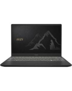 MSI Summit B14 A11M-076 14in Ultrabook  - 1920 x 1080 - Intel Core i7 (11th Gen) i7-1165G7 1.20 GHz - 16 GB RAM - 1 TB SSD - Ink Black - Windows 10 Pro - Intel Iris Xe Graphics - 10 Hour Battery
