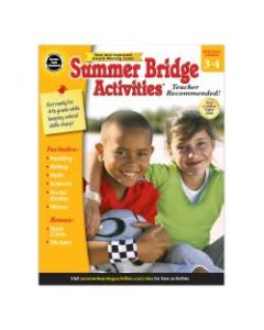 Carson-Dellosa Summer Bridge Activities Workbook, Grades 3-4