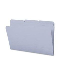 Smead 1/3-Cut 2-Ply Color File Folders, Legal Size, Gray, Box Of 100