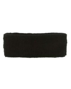 Ergodyne Chill-Its 6550 Head Sweatbands, Black, Pack Of 24 Headbands
