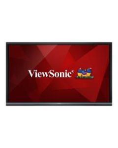 ViewSonic ViewBoard IFP8650 - 86in Class (86in viewable) LED display - interactive - with optional slot-in PC capability and touchscreen (multi touch) - 4K UHD (2160p) 3840 x 2160