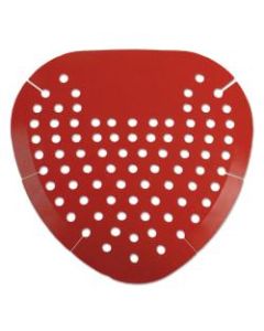 Boardwalk Urinal Screen, Cherry Fragrance, Red, Box Of 12