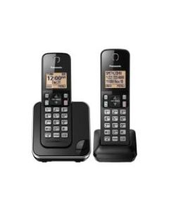 Panasonic DECT 6.0 Expandable Cordless Phone, 2 Handsets, KX-TGC352B