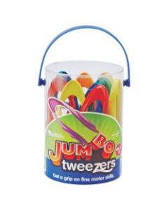 Learning Resources Jumbo Tweezers, 6inH, Pre-K - Grade 2, Pack Of 12