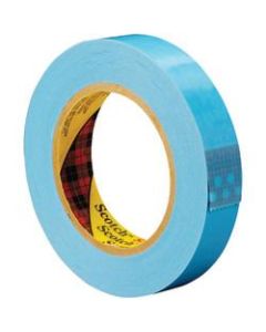 Scotch 8896 Strapping Tape, 3in Core, 1in x 60 Yd., Blue, Case Of 12