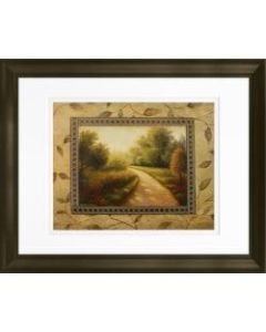 Timeless Frames Marren Espresso-Framed Landscape Artwork, 11in x 14in, New Country Road