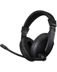 Adesso Xtream H5U - USB Stereo Headset with Microphone - Noise Cancelling - Wired- Lightweight - Works with Computer, Tablet and Smartphone. Ideal for Zoom, Microsoft Team, Skype, Webex, Google Meet