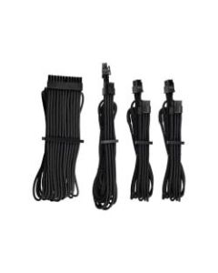 CORSAIR Premium individually sleeved starter kit (Type 4, Generation 4) - Power cable kit - 2 ft - black