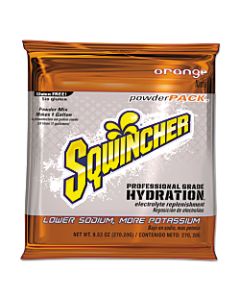 Sqwincher Powder Packs, Orange, 9.53 Oz, Case Of 80