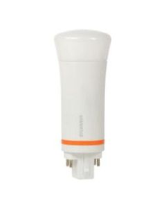 Sylvania GX24 Vertical LED Tube Lights, 1000 Lumens, 3000K/Soft White, 9 Watts, Replaces 26 Watt GX24 Compact Fluorescent Bulbs,  24 Per Case