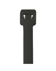 Office Depot Brand UV Cable Ties, 175 Lb, 18in, Black, Case Of 100