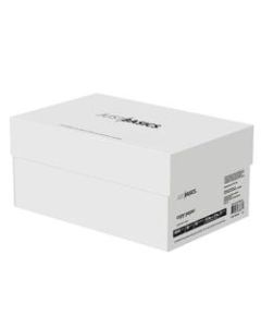 Just Basics Paper, Letter Size (8 1/2in x 11in), 92 (U.S.) Brightness, 20 Lb, Ream Of 500 Sheets, Case Of 8 Reams