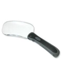 Carson Lighted RimFree Magnifier, Clear/Silver