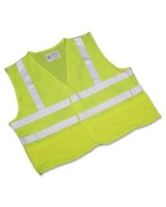 SKILCRAFT 360? Visibility Safety Vest, X-Large, Yellow/Lime (AbilityOne 8415-01-598-4870)
