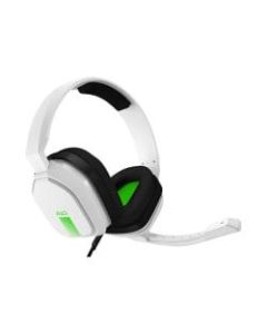 Astro A10 Gaming Headset - Stereo - Mini-phone (3.5mm) - Wired - 32 Ohm - 20 Hz - 20 kHz - Over-the-head - Binaural - Circumaural - Uni-directional Microphone - White