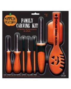 Amscan Halloween Family Pumpkin Carving Kit
