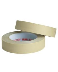 3M 218 Masking Tape, 3in Core, 1in x 180ft, Green, Pack Of 36