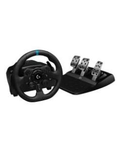 Logitech G923 Racing - Wheel and pedals set - wired - for PC, Sony PlayStation 4, Sony PlayStation 5