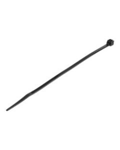 StarTech.com 100 Pack 6in Cable Ties - Black Medium Nylon/Plastic Zip Ties Adjustable Network Cable Wraps UL TAA