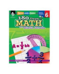Shell Education 180 Days of Math Practice, Grade 6