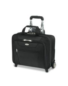 Samsonite Wheeled Business Case, 13inH x 17inW x 6 1/2inD, Black