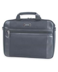 Kenneth Cole Reaction Laptop Case, 12inH x 16inW x 2inD, Black