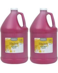 Little Masters Tempera Paint, 128 Oz, Magenta, Pack Of 2