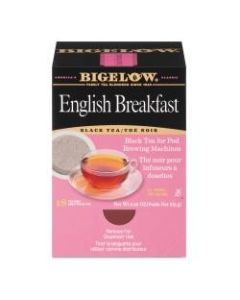 Bigelow English Breakfast Tea Single-Serve Pods, 1.9 Oz, Box Of 18
