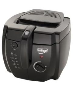 Presto CoolDaddy 2.01-Quart Deep Fryer, Black