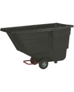 Rubbermaid Service Tilt Truck, 1 Cubic Yard, Black