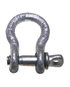 419 3/8in 1T Self-Colored Carbon Anchor Shackle With Screw Pin