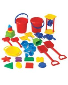 Learning Advantage Sand Play Tool Set, Assorted Colors