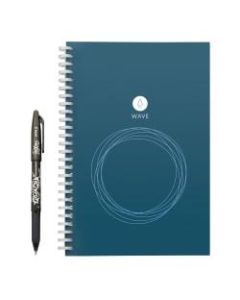 Rocketbook Wave Cloud-Connected Reusable Smart Notebook, Executive Size, 8.9in x 6in
