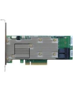 Intel Tri-Mode PCIe/SAS/SATA Full-Featured RAID Adapter, 8 Internal Ports - 12Gb/s SAS, Serial ATA/600 - PCI Express 3.0 x8 - Plug-in Card - RAID Supported - 0, 1, 10, 5, 50, 6, 60, JBOD RAID Level - 8 Total SAS Port(s) - 8 SAS Port(s) Internal