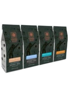 Copper Moon Ground Coffee, Flavored Variety Pack, 12 Oz Bag, Pack Of 4 Bags