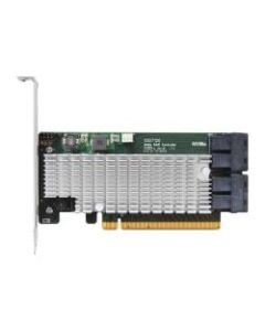 HighPoint SSD7120 - Storage controller (RAID) - 2.5in - 4 Channel - U.2 NVMe low profile - 8 GBps - RAID 0, 1, 5, 10 - PCIe 3.0 x16