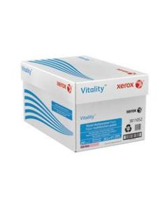 Xerox Vitality Pastel Multipurpose Paper, Letter Size (8 1/2in x 11in), 20 Lb, FSC Certified, 30% Recycled, Pink, Ream Of 500 Sheets, Case Of 10 Reams