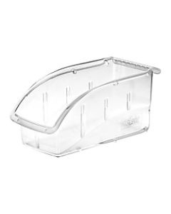 Akro-Mils Insight Supply Bin, Small Size, 5 1/4in x 5 1/2in x 10 7/8in, Clear