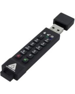 Apricorn 32GB Aegis Secure Key 3z USB 3.1 Flash Drive - 32 GB - USB 3.1 - 77 MB/s Read Speed - 72 MB/s Write Speed - 256-bit AES - 3 Year Warranty - TAA Compliant