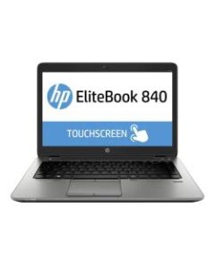 HP Elitebook 840 G1 Refurbished Laptop, 14in Touch Screen, Intel Core i5, 8GB Memory, 500GB Hard Drive, Windows 10, H840G1TCI58500WP