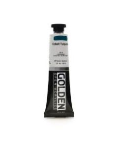 Golden OPEN Acrylic Paint, 2 Oz Tube, Cobalt Turquoise