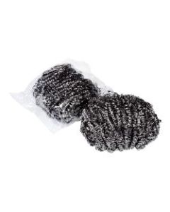 Scotch-Brite Stainless Steel Scrubber, No. 84, 1.75 Oz, Silver, Box Of 12