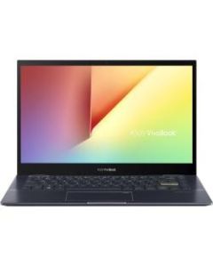 ASUS VivoBook Flip 14 TM420UA DS52T - Flip design - Ryzen 5 5500U / 2.1 GHz - Win 10 Home 64-bit - 8 GB RAM - 512 GB SSD NVMe - 14in touchscreen 1920 x 1080 (Full HD) - Radeon Graphics - Wi-Fi 5, Bluetooth - bespoke black