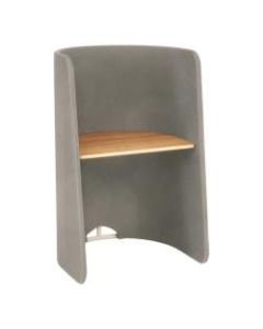 Safco Roam Touchdown Workstation, Dark Gray