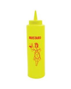 Tablecraft Mustard Squeeze Bottle, 12 Oz, Yellow