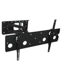 Mount-It Low-Profile Full-Motion TV Wall Mount For Screens Up To 60in, 17-3/4inH x 29-1/2inW x 3inD, Black